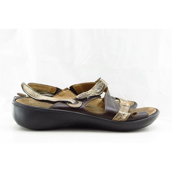 ROMIKA Sz 41 M‎ Brown Strappy Leather Women Sandals - Picture 4 of 7